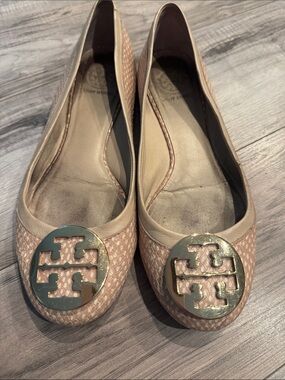Tory Burch Reva  Logo Ballet Flats 10